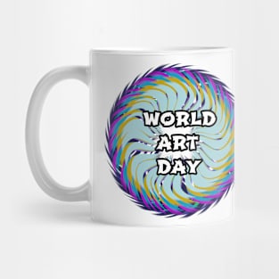 World art Day Mug